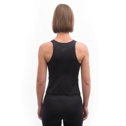 SENSOR Infinity Eco dámský crop top True Black