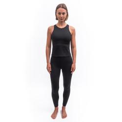 SENSOR Infinity Eco dámský crop top True Black