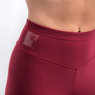 SENSOR Infinity Eco Zero dámské legíny Strawberry Red