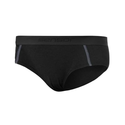 Sensor Merino Active černé dámské kalhotky POUZE S (VÝPRODEJ)