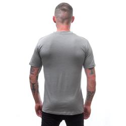 Sensor Merino Active Pt Compass šedá pánské funkční tričko