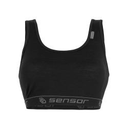 Sensor Merino Active Čierna dámska podprsenka Sensor Merino Active Čierna dámska podprsenka