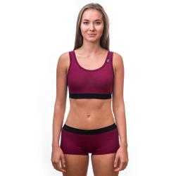 Sensor Merino Active Lilla dámské kalhotky s nohavičkou