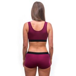 Sensor Merino Active Lilla dámské kalhotky s nohavičkou
