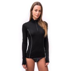 Sensor Merino Active Černá dámské funkční tričko