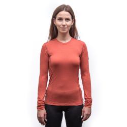 SENSOR Merino Active dámské triko Terracotta