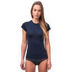 Sensor Merino Active Deep Blue dámské funkční tričko