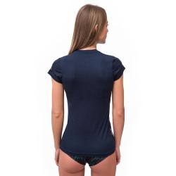 Sensor Merino Active Deep Blue dámské funkční tričko