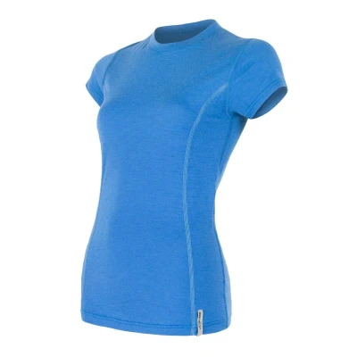 Sensor Merino Active modré dámske tričko krátky rukáv Sensor Merino Active modré dámske tričko krátky rukáv
