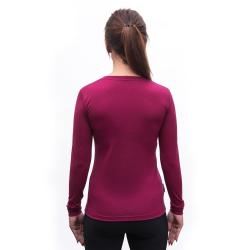 SENSOR Merino Active Fox dámské triko dl. rukáv Lilla