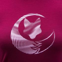 SENSOR Merino Active Fox dámské triko dl. rukáv Lilla