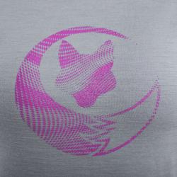 SENSOR Merino Active Fox dámske šedé tričko kr. rukáv