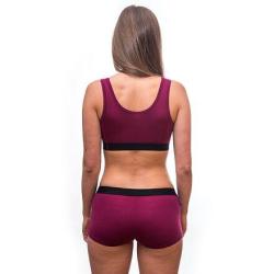 Sensor Merino Active Lilla dámská podprsenka POUZE XL (VÝPRODEJ)