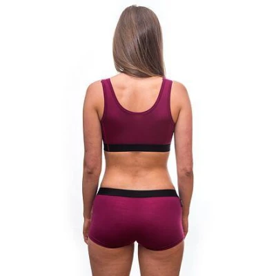 Sensor Merino Active Lilla dámská podprsenka POUZE XL (VÝPRODEJ)