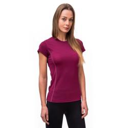 Sensor Merino Active lilla dámske tričko krátky rukáv IBA S (VÝPREDAJ)