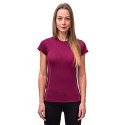 Sensor Merino Active lilla dámske tričko krátky rukáv IBA S (VÝPREDAJ)