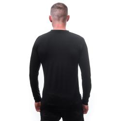 Sensor Merino Active Pt Mountains Černá pánské funkční tričko