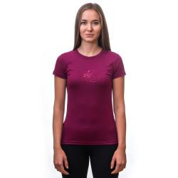 Sensor Merino Active Pt Orchid Lilla dámské funkční tričko