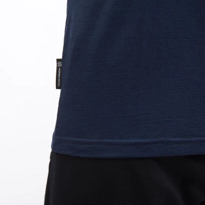 SENSOR Merino Active Outside pánské triko kr. rukáv Deep Blue