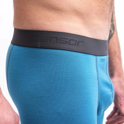 SENSOR Merino Active Pánské Trenky Modrá