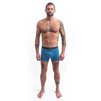 SENSOR Merino Active Pánské Trenky Modrá