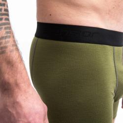 SENSOR Merino Active Pánské Trenky Safari Green