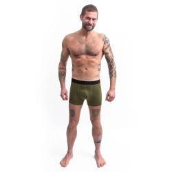 SENSOR Merino Active Pánské Trenky Safari Green