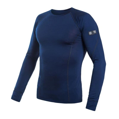 SENSOR Merino Active pánské triko dl.rukáv Deep Blue SENSOR Merino Active pánské triko dl.rukáv Deep Blue