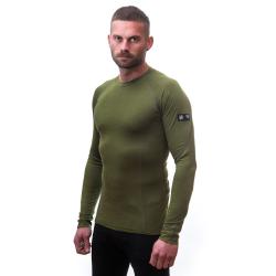Sensor Merino Active Safari Green pánské funkční tričko