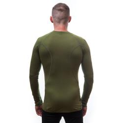Sensor Merino Active Safari Green pánské funkční tričko