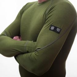 Sensor Merino Active Safari Green pánské funkční tričko