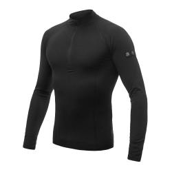 Sensor Merino Active Černá pánské funkční tričko