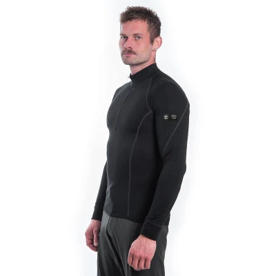 Sensor Merino Active Černá pánské funkční tričko