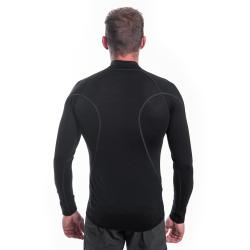 Sensor Merino Active Černá pánské funkční tričko