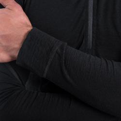 Sensor Merino Active Černá pánské funkční tričko