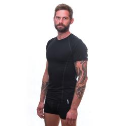 Sensor Merino Active Černá pánské funkční tričko