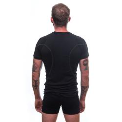 Sensor Merino Active Černá pánské funkční tričko