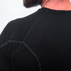 Sensor Merino Active Černá pánské funkční tričko