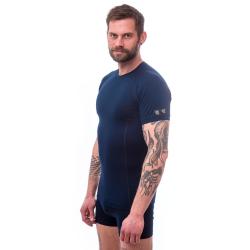 Sensor Merino Active Deep Blue pánské funkční triko
