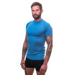 Sensor Merino Active Modrá pánské funkční tričko