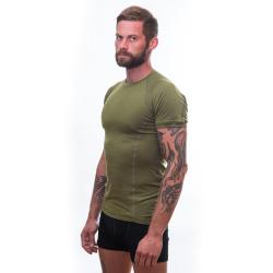 Sensor Merino Active Safari Green pánské funkční tričko