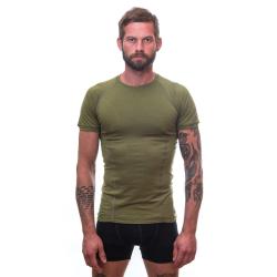 Sensor Merino Active Safari Green pánské funkční tričko