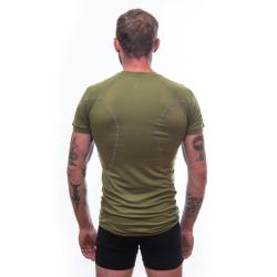 Sensor Merino Active Safari Green pánské funkční tričko