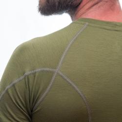 Sensor Merino Active Safari Green pánské funkční tričko