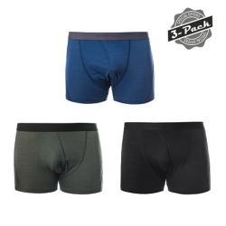Sensor Merino Air 3-pack pánské trenky Černá/tm.modrá/olive Sensor Merino Air 3-pack pánské trenky Černá/tm.modrá/olive