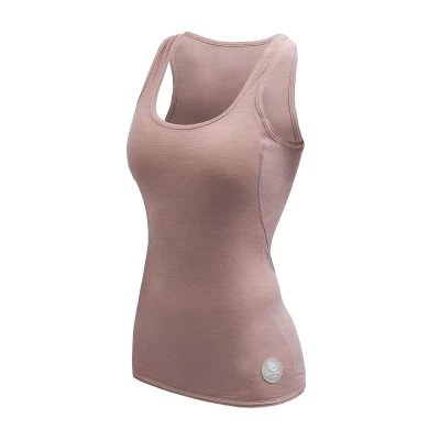 SENSOR Merino Air dámské triko bez rukávu Dusty Pink