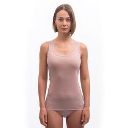 SENSOR Merino Air dámske tričko bez rukávov Dusty Pink