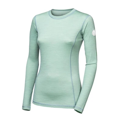 SENSOR Merino Air dámske tričko dl.rukáv Basil Green