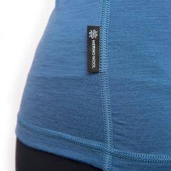 SENSOR Merino Air dámské triko dl.rukáv Riviera Blue