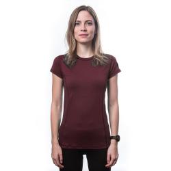 SENSOR Merino Air Port Red dámske tričko